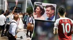 Turecká svatba u Özilových: Nechyběly bubny a světlice