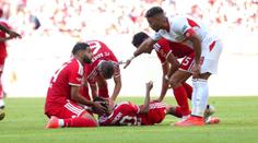 Šokující moment v Bayernu! Musiala chvíli po gólu zkolaboval