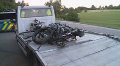 U Olomouce zahynul motorkář. Nehoda uzavřela dálnici D35