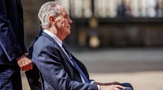 Miloš Zeman se vrátil do Lán. Plánovaná kontrola dopadla podle očekávání