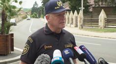 Zeman se sešel se šéfem hasičů Vlčkem. Poděkoval mu za zásah v Českém Švýcarsku