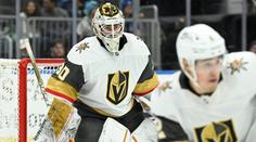 Patera při svém debutu v NHL vychytal výhru Vegas. Vaněček si připsal nulu
