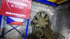 Tunely do Motola jsou proražené, metro tu bude jezdit za dva roky