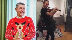 Vánoce u politiků: Babiš dárky jen platil, Dostálová se zasype jitrnicemi