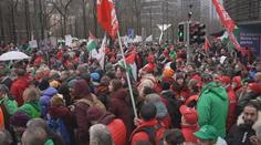 Belgii ochromila celonárodní stávka. Lidé protestovali proti tamní vládě