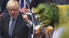 Johnson přirovnal Británii k Hulkovi. Od europoslanců sklidil posměch