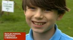 Malý hrdina Ondra (10) zachránil svého dědečka před jistou smrtí