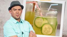 Osvěžující RECEPT na slunečný víkend! Láďa Hruška připravil lahodnou okurkovou limonádu