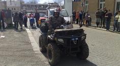 Auto se srazilo se čtyřkolkou! Zraněný je její řidič i 12letá spolujezdkyně!