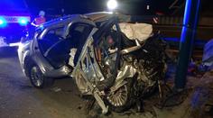 Do portálu Lochkovského tunelu narazilo auto! Jeden mrtvý
