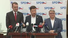 Vláda tady žongluje, popsal Okamura současnou rozpočtovou politiku