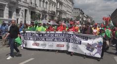 Belgičané stávkovali kvůli inflaci. Nefungovalo letiště ani hromadná doprava