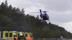 Opilý muž chtěl přeběhnout dálnici, skončil v péči záchranářů