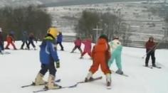 Skiareál v Němčičkách má sjezdovku nejníže v Evropě