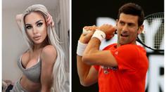 Měla jsem natočit sex s Djokovičem, tvrdí modelka. Nabízeli jí přes milion