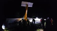 Na Českolipsku se zřítilo malé letadlo, dva lidé se vážně zranili