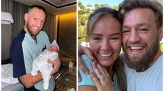 Další člen rodiny: Conor McGregor ukázal druhého syna. Má hezké jméno