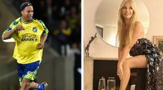Nafotil Ronaldinho akty 72leté modelce? Spekulace se šíří. Ona to popírá