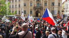 První máj v Praze: Demonstrace a oslavy. K potyčkám nedošlo