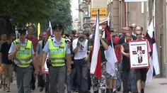 VIDEO: Neonacisté hajlovali na Václavském náměstí, policie nezasáhla