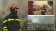 Děsivé video z Chorvatska: Lesy u Splitu zachvátil požár, šlo o život