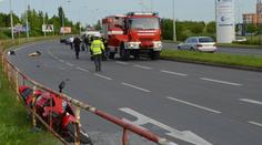 DĚSIVÁ NEHODA: Motorkář přišel při nehodě v Praze o ruku!