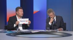 Vystrčil a Okamura se ve studiu pohádali. V debatě padla ostrá slova o Putinovi