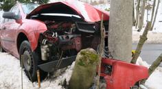Lekla jsem se kočky, tvrdí řidička. Strhla volant, auto je na odpis