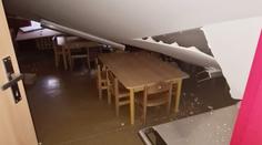 V mateřské škole na Rokycansku se zřítil celý strop třídy
