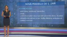 Roušky, zavřená pošta a novela DPH. PŘEHLED změn od 1. září