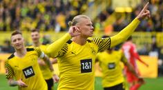 Haaland opět řádil, dvěma góly sestřelil Mohuč a Dortmund jde do čela