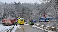 Cizinec slepě věřil navigaci. S kamionem vjel pod vlak, tři zranění