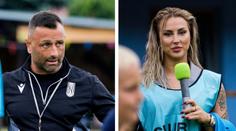 Svět oblétlo úsměvné video: Česká reportérka vytasila obří vnady. Trenér odolal