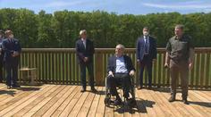 Podoba Lánské obory se mění, prezident otevřel novou lávku