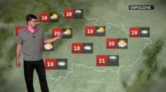 Dešti dnes asi neunikneme. Teploty vystoupají ke 20 stupňů