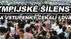 Číňané čekali na vstupenky i dva dny