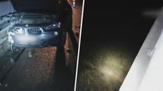 Řidič se po nehodě pokusil o útěk policistům. Skočil z 15 metrů vysokého mostu