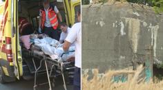 Muž se při pádu nabodl na kovovou trubku, část museli odřezat hasiči