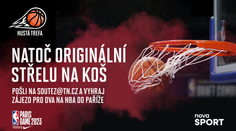 SOUTĚŽ: Hustá trefa je zpátky a dostane tě na NBA do Paříže!