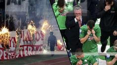 Válka v Řecku! Zápas se nedohrál, hráči i diváci odcházeli v slzách