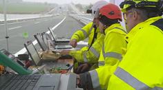 Stavba úseku D4 finišuje. Odborníci provedli speciální dynamický test