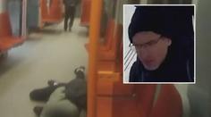 VIDEO: Policie pátrá po tomto muži. V metru mu útočník vyhrožoval nožem