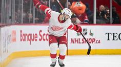 Hráč Red Wings oslavil gól virálním tancem, teď tým prodává jeho sošku