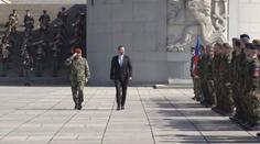 Vojáci se vrátili ze zahraničních misí. Přivítal je slavnostní ceremoniál