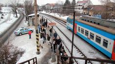 V Pardubicích vlak srazil člověka. Ten zemřel