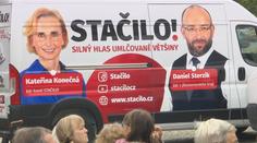 Stát stranám vyplatí přes půl miliardy. Jenom Stačilo! získá přes 24 milionů