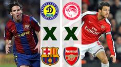 PŘÍMÉ PŘENOSY z Ligy mistrů: v akci Barcelona a Arsenal