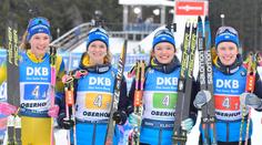 Kontiolahti vládne Švédsko, zvládlo i štafetu žen. Češky vyhořely na stojce