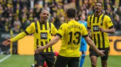 Dortmund ve šlágru přehrál třetí Union a nahání Bayern. Leverkusen je už šestý