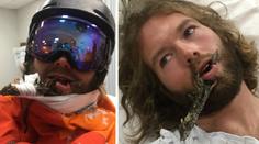 Piercing ze stromu! Lyžaři protla větev tvář a teď nemá na operaci